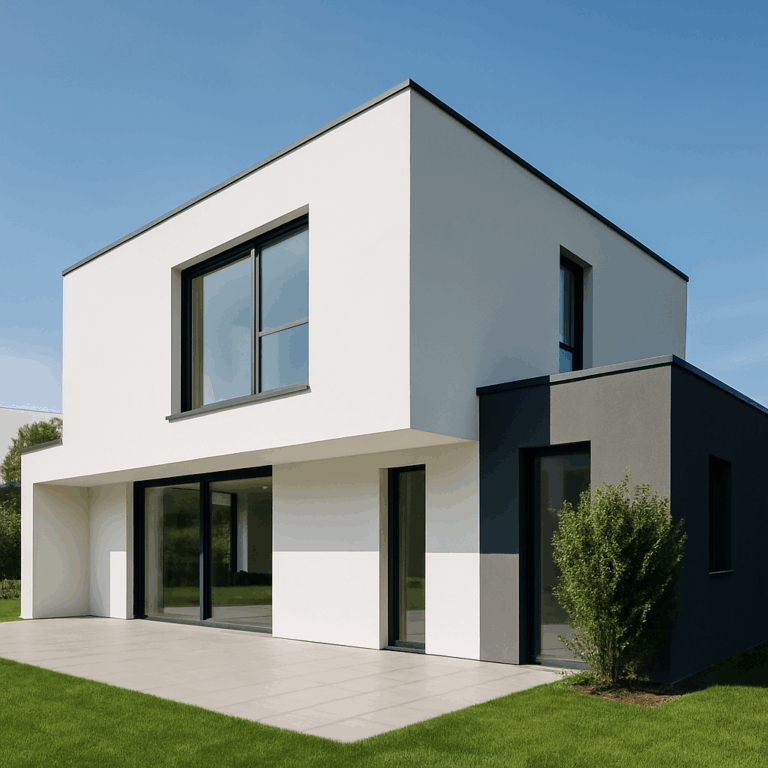 Einfamilienhaus im Bauhaus-Stil - Immobilienbewertung bei Erbschaft