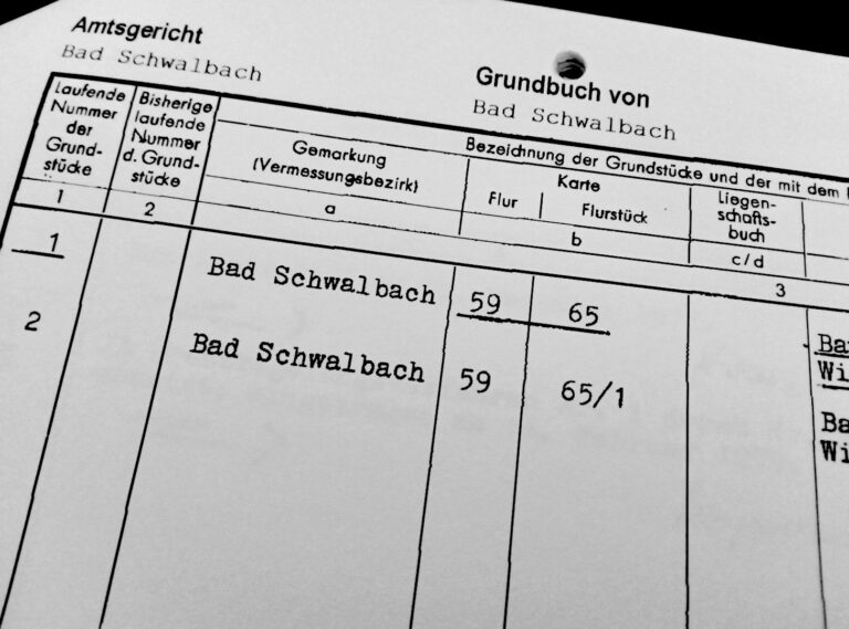 Rechte im Grundbuch